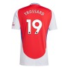 Maglia ufficiale Arsenal Trossard 19 Casa 2024-25 per Uomo